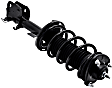 1333569R Front, Passenger Side Fully Loaded Strut, OE Replacement Series