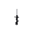 333296R Front, Passenger Side Bare Strut