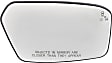 2010-2012 Ford Fusion - Passenger Side Mirror Glass, Heated, With Blind Spot Detection in Glass, Convex, With backing plate