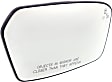 2010-2012 Ford Fusion - Passenger Side Mirror Glass, Heated, With Blind Spot Detection in Glass, Convex, With backing plate