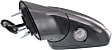 2013 Ford Fusion SE - Driver Side Mirror, Power Adjust, Heated, Paintable, Manual Folding, In-housing Signal Light, With Blind Spot Glass, With Memory, With Puddle Light, No Auto-Dimming