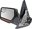 2014 Ford Expedition - Driver Side Mirror, Power Adjust, Heated, Chrome, Power Folding, In-housing Signal Light, With Blind Spot Glass, With Memory, With Puddle Light, No Auto-Dimming