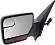 2014 Ford Expedition - Driver Side Mirror, Power Adjust, Heated, Chrome, Power Folding, In-housing Signal Light, With Blind Spot Glass, With Memory, With Puddle Light, No Auto-Dimming