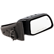 2011-2014 Ford Edge - Passenger Side Mirror, Power Adjust, Heated, Manual Folding, Paintable, No Signal Light, No Memory, With Puddle Light, No Auto-Dimming, With Blind Spot Detection in Glass