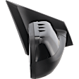 2011-2014 Ford Edge - Passenger Side Mirror, Power Adjust, Heated, Manual Folding, Paintable, No Signal Light, No Memory, With Puddle Light, No Auto-Dimming, With Blind Spot Detection in Glass