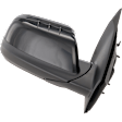 2011-2014 Ford Edge - Passenger Side Mirror, Power Adjust, Heated, Manual Folding, Paintable, No Signal Light, No Memory, With Puddle Light, No Auto-Dimming, With Blind Spot Detection in Glass