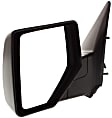 Driver Side Mirror, Power Adjust, Manual Folding, Non-Heated, Textured Black, No Signal Light, No Memory, No Puddle Light, No Auto-Dimming, No Blind Spot Feature
