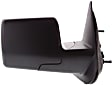 Passenger Side Mirror, Power Adjust, Manual Folding, Non-Heated, Textured Black, No Signal Light, No Memory, No Puddle Light, No Auto-Dimming, No Blind Spot Feature