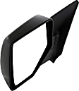 Driver Side Mirror, Manual Adjust, Manual Folding, Non-Heated, Textured Black, No Signal Light, No Memory, No Puddle Light, No Auto-Dimming, No Blind Spot Feature