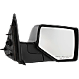 2010 Ford Ranger - Passenger Side Mirror, Manual Adjust, Non-Heated, Textured Black, Manual Folding, No Signal Light, No Blind Spot Feature, No Memory, No Puddle Light, No Auto-Dimming, Extended Cab Pickup
