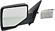 2011 Ford Ranger - Driver Side Mirror, Power Adjust, Non-Heated, With 1 Chrome and 1 Paintable Cap, Manual Folding, No Signal Light, No Blind Spot Feature, No Memory, No Puddle Light, No Auto-Dim, Extended Cab Pickup