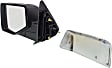 2011 Ford Ranger - Driver Side Mirror, Power Adjust, Non-Heated, With 1 Chrome and 1 Paintable Cap, Manual Folding, No Signal Light, No Blind Spot Feature, No Memory, No Puddle Light, No Auto-Dim, Extended Cab Pickup