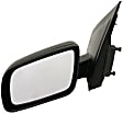 Driver Side Mirror, Power Adjust, Manual Folding, Non-Heated, Paintable, No Signal Light, No Memory, No Puddle Light, No Auto-Dimming, No Blind Spot Feature