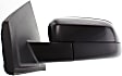 Driver Side Mirror, Power Adjust, Manual Folding, Heated, Paintable, No Signal Light, No Memory, With Puddle Light, No Auto-Dimming, No Blind Spot Feature