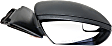 2012-2014 Ford Focus - Sedan Passenger Side Mirror, Power Adjust, Non-Heated, Manual Folding, Textured Black, No Signal Light, Without Memory Recall, No Puddle Light, No Auto-Dimming, With Blind Spot Glass