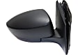 2012-2014 Ford Focus - Sedan Passenger Side Mirror, Power Adjust, Non-Heated, Manual Folding, Textured Black, No Signal Light, Without Memory Recall, No Puddle Light, No Auto-Dimming, With Blind Spot Glass