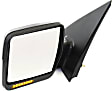2004-2006 Ford F-150 - Driver Side Mirror, Power Adjust, Heated, Manual Folding, Textured Black, In-housing Signal Light, No Memory, No Puddle Light, No Auto-Dimming, No Blind Spot Feature