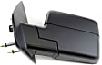 2004-2006 Ford F-150 - Driver Side Mirror, Power Adjust, Heated, Manual Folding, Textured Black, In-housing Signal Light, No Memory, No Puddle Light, No Auto-Dimming, No Blind Spot Feature