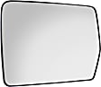 2011 Ford F-150 - Mirror Glass Driver Side, For Models With Non-Towing Mirror, Heated, No Blind Spot Feature, No Signal Light