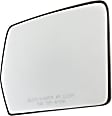 2011 Ford F-150 - Mirror Glass Passenger Side, For Models With Non-Towing Mirror, Heated, No Blind Spot Feature, No Signal Light