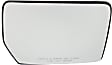 2011 Ford F-150 - Mirror Glass Passenger Side, For Models With Non-Towing Mirror, Heated, No Blind Spot Feature, No Signal Light