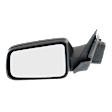 2008 Ford Focus SE - Driver Side Mirror, Power Adjust, Non-Heated, With 1 Paintable and 1 Textured Black Cap, Non-Folding, No Signal Light, No Blind Spot Feature, No Memory, No Puddle Light, No Auto-Dimming