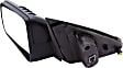 2008 Ford Focus SE - Driver Side Mirror, Power Adjust, Non-Heated, With 1 Paintable and 1 Textured Black Cap, Non-Folding, No Signal Light, No Blind Spot Feature, No Memory, No Puddle Light, No Auto-Dimming