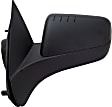 2008 Ford Focus SE - Driver Side Mirror, Power Adjust, Non-Heated, With 1 Paintable and 1 Textured Black Cap, Non-Folding, No Signal Light, No Blind Spot Feature, No Memory, No Puddle Light, No Auto-Dimming