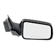 2011 Ford Focus - Passenger Side Mirror, Power Adjust, Non-Heated, With 1 Paintable and 1 Textured Black Cap, Non-Folding, No Signal Light, No Blind Spot Feature, No Memory, No Puddle Light, No Auto-Dimming