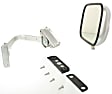 Driver Or Passenger Side Mirror, Power, Manual Folding, Non-Heated, Chrome, No Signal Light, No Memory, No Puddle Light, No Auto-Dimming, No Blind Spot Feature