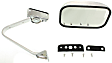 Driver Or Passenger Side Mirror, Power, Manual Folding, Non-Heated, Chrome, No Signal Light, No Memory, No Puddle Light, No Auto-Dimming, No Blind Spot Feature