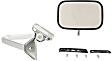 Driver Or Passenger Side Mirror, Power, Manual Folding, Non-Heated, Chrome, No Signal Light, No Memory, No Puddle Light, No Auto-Dimming, No Blind Spot Feature
