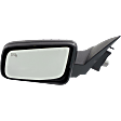 2008 Ford Focus - Driver Side Mirror, Power Adjust, Heated, With 1 Paintable and 1 Textured Black Cap, Non-Folding, No Signal Light, No Blind Spot Feature, No Memory, No Puddle Light, No Auto-Dimming
