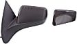 2008 Ford Focus - Driver Side Mirror, Power Adjust, Heated, With 1 Paintable and 1 Textured Black Cap, Non-Folding, No Signal Light, No Blind Spot Feature, No Memory, No Puddle Light, No Auto-Dimming