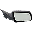 2008 Ford Focus SE - Passenger Side Mirror,  For Models With Deluxe Package, Power Adjust, Heated, With 1 Paintable and 1 Textured Black Cap, Non-Folding, No Signal Light, No Blind Spot Feature, No Memory, No Puddle Light, No Auto-Dimming, Sedan