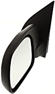 Driver Side Mirror, Power Adjust, Non-Heated, Manual Folding, Textured Black, No Signal Light, No Memory, No Puddle Light, No Auto-Dim, No Blind Spot Feature