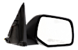 2008-2012 Ford Escape - Passenger Side Mirror, Power Adjust, Manual Folding, Heated, Paintable, No Signal Light, No Memory, No Puddle Light, No Auto-Dimming, No Blind Spot Feature