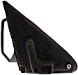 Driver Side Mirror, Power Adjust, Heated, Textured Black, Manual Folding, No Signal Light, No Blind Spot Feature, No Memory, No Puddle Light, No Auto-Dimming, without Spot Mirror