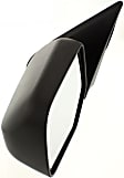 Driver Side Mirror, Power Adjust, Heated, Textured Black, Manual Folding, No Signal Light, No Blind Spot Feature, No Memory, No Puddle Light, No Auto-Dimming, without Spot Mirror