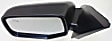 2012 Ford Escape - Driver Side Mirror, Replaces Original Equipment On 08-09 Models, Also Fits 10-12 Models, Power Adjust, Heated, Textured Black, Manual Folding, No Signal Light, No Blind Spot Feature, No Memory, No Puddle Light, No Auto-Dim