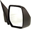 Passenger Side Mirror, Power Adjust, Heated, Textured Black, Manual Folding, No Signal Light, No Blind Spot Feature, No Memory, No Puddle Light, No Auto-Dimming, without Spot Mirror