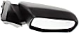 Passenger Side Mirror, Power Adjust, Heated, Textured Black, Manual Folding, No Signal Light, No Blind Spot Feature, No Memory, No Puddle Light, No Auto-Dimming, without Spot Mirror
