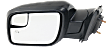 2016 Ford Explorer - Driver Side Mirror, Power Adjust, Heated, Paintable, Manual Folding, In-housing Signal Light, With Blind Spot Glass, No Memory, With Puddle Light, No Auto-Dimming