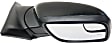 2017 Ford Explorer XLT - Passenger Side Mirror, Power Adjust, Heated, Paintable, Manual Folding, In-housing Signal Light, With Blind Spot Glass, No Memory, With Puddle Light, No Auto-Dimming