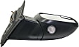 2017 Ford Explorer XLT - Passenger Side Mirror, Power Adjust, Heated, Paintable, Manual Folding, In-housing Signal Light, With Blind Spot Glass, No Memory, With Puddle Light, No Auto-Dimming