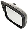 Passenger Side Mirror, Power Adjust, Manual Folding, Non-Heated, Paintable, No Signal Light, No Memory, No Puddle Light, No Auto-Dimming, No Blind Spot Feature