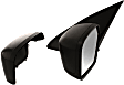 2006-2010 Ford Fusion - Driver Side Mirror, Power Adjust, Heated, Non-Folding, With 1 Paintable and 1 Textured Black Cap, No Signal Light, No Memory, No Puddle Light, No Auto-Dimming, No Blind Spot Feature