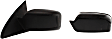 2006-2010 Ford Fusion - Driver Side Mirror, Power Adjust, Heated, Non-Folding, With 1 Paintable and 1 Textured Black Cap, No Signal Light, No Memory, No Puddle Light, No Auto-Dimming, No Blind Spot Feature