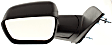 4-bolt mount, Driver Side Mirror, Manual Adjust, Non-Heated, Manual Folding, Textured Black, No Signal Light, No Memory, No Puddle Light, No Auto-Dimming, No Blind Spot Feature
