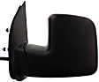2011 Ford E-150 - 4-bolt Mount, Driver Side Mirror, Power, Non-Heated, Textured Black, Manual Folding, No Signal Light, No Blind Spot Feature, No Memory, No Puddle Light, No Auto-Dimming